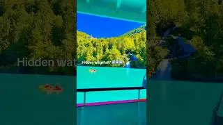 Где находится этот скрытый водопад? Подсказка в конце видео. #швейцария #путешествия #швейцарские...