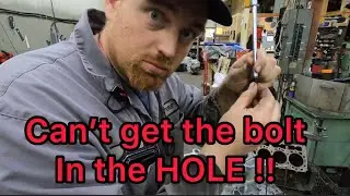 Pro tip !!! How to hold a bolt or nut in a socket.