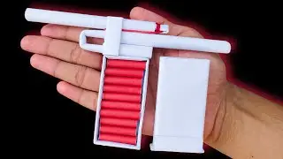 Paper Gun making that shoots paper bullets | How to make Paper Gun | Paper craft