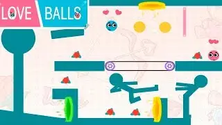 Game Love Balls. Daily Challenge #2 (Android, iOS). Valentine's day challenge