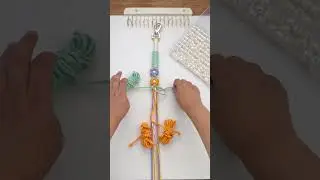 How We Handweave a Colorful Dog Leash | Luvyaak Behind the Scenes 🧵🐾