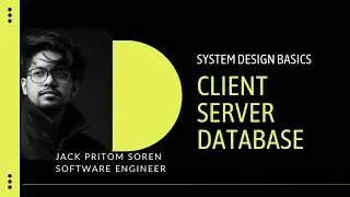 System Design Basics in Bangla | Client&ndash;Server Model + Database + Scaling Explained