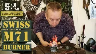 Swiss Army M71 Solid Fuel Gel Heater Burner