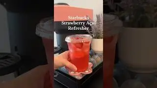 Strawberry Acai Refresher At Home #summerdrinks