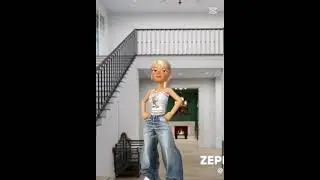 pose for your fan #zepeto # Introducing