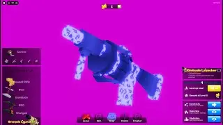 Just got grenade launcher