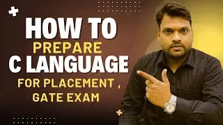 How to prepare C language for GATE and Placement #coding #programming #placement #data #ccoding