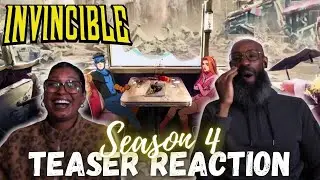 Invincible Season 4 Teaser Trailer | Reaction