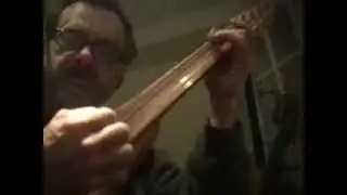 Homemade fretless mandolin refurbished