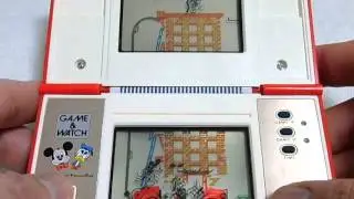 13172 Nintendo Game & Watch Multi Screen Mickey & Donald DM-53 1982