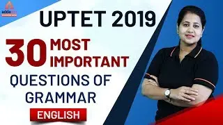 UPTET 2019 | English | 30 Most Important Questions Of Grammar