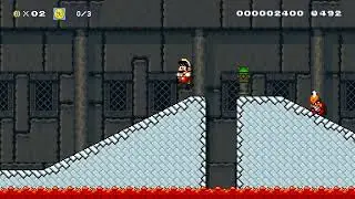 Welt 1-5: Lemmys Feuerschloss! [Lemmys Feuerburg!] von Heroboy27 🍄Super Mario Maker 2 Switch #dqp