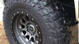 StealthCustomSeries Ray 10 17x9 -38 offset 3.5 BS on a 3rd Gen Toyota 4Runner