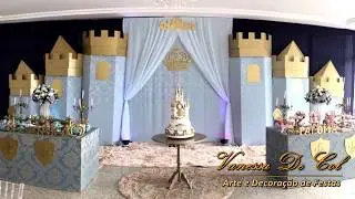 Castelo de Enrico e Paloma - Vanessa De Col - Arte e Decoração de Festas
