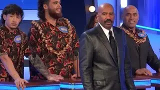 Family Feud' host Steve Harvey roasts player for naming 'Jeopardy' in unexpected answer