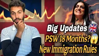 New UK Rules Update 🇬🇧 || PSW Now 18 Months😱|| Bank Statement Increase