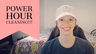 ⏳ MY FIRST POWER HOUR | CLEAN WITH ME | EXTREME CLEANING MOTIVATION