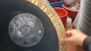 CHẬU NHỰA GIẢ ĐỒNG CỔ CỠ LỚN A600 V&Agrave; A700 H&Agrave;NG ĐẸP #chậunhựagiảđồngA600
