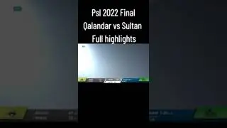 psl 6 final highlight #viral #live #trending #youtube #psl #highlight