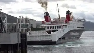 Caledonian MacBrayne MV Loch Seaforth arriving in Ullapool