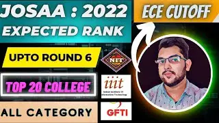 Top 20 Ece cutoff 2022 | Josaa counselling 2022 | All category male and female #josaa #cutoff #NIT