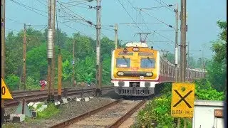 New Shiny Rakes of ICF MEDHA EMU local || Barddhaman - Howrah Chord line EMU train