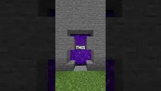 The Easy Way to Build Nether Portals That Actually Works 😎🔥#minecraft