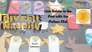 How to Create a DIY Felt Nativity Scene for Toddler Play