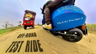 Off Roading with OLA S1 Pro Gen 2 vo bhi 2 Bando Ke Sath
