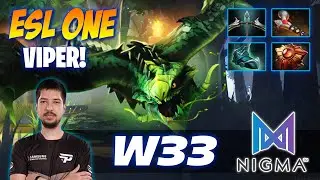 W33 VIPER - NIGMA vs WINSTRIKE - Dota 2 Pro Gameplay [Watch & Learn]