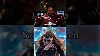 Iron Man vs Scarlet Witch #edit #shorts #tv #vs #1v1 #facts #debate #ironman #scarletwitch #marvel