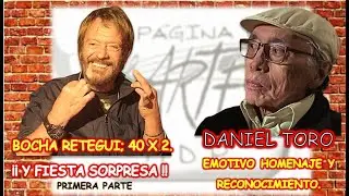 Pàgina del  arte (mdp). Ediciòn Nº 74;  DANIEL TORO, EMOTIVO RECONOCIMIENTO. BOCHA RETEGUI, 40 x 2.