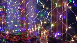 My Christmas Tree & Outdoor Lights 4K Video  Warning Flashing Images! 6th January 2026