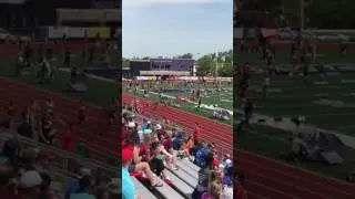 Grace Wormek SBU Bearcat classic 100m final 2017