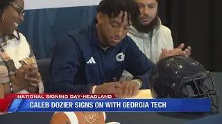 Headland's Caleb Dozier signs on with Georgia Tech