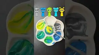 Sprunki Color Mixing (Part 25) &ndash; Can You Guess the Ending? #memes #arttest #colormixing #sprunki