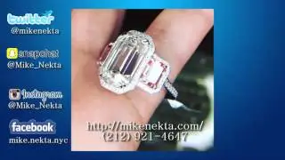 Pink Diamond Big Engagement Ring