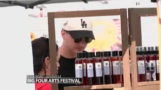 Big Four Arts Festival draws thousands to Louisville's waterfront
