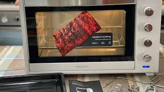 Fornetto da tavolo 60 L ( bake & toast  6000 white gyro ( recensione cecotec)