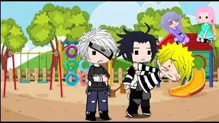 Time 7 +Hinata crianças por 24 horas 🌺🖤SasuSaku🖤🌺 💜💛NaruHina💜💛