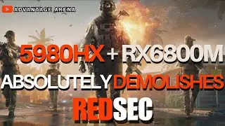 AMD Advantage STRIX G15 vs Battlefield REDSEC &mdash; The ULTIMATE Performance Review Showcase !!