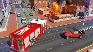 Fire Engine Truck Simulator 2018 Gameplay