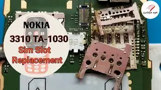 Nokia 3310 Sim card slot replacement || Nokia TA-1030 sim slot golden pin broken
