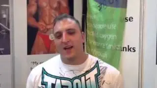 Graham Hicks Strongman discussing his Bodypower experience