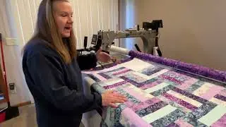 Why I float my quilt tops on my Gammill Classic Plus