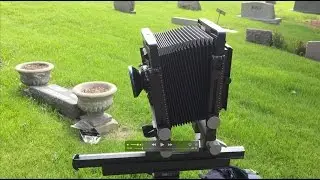 Vlog 2016_07:  Graveyard shoot with Arca Swiss F-Line 4x5