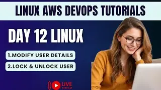 Day 12 | Real Time Linux | User Management | English | kk | @VansroTechnologies