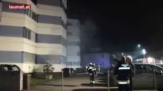 Mehrere Verletzte bei Kellerbrand im Welser 