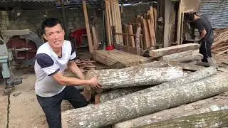 Sawing wood at the workshop #sawmill #wood #woodworking 