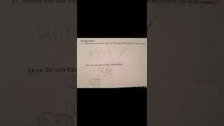 FUNNIEST TEST ANSWERS #shorts #funny #react #answers #schoolmemes
